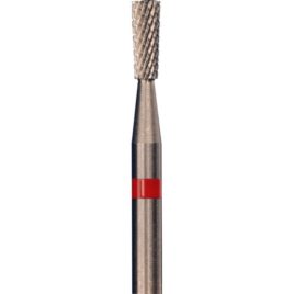Фреза твердосплавная конус 304702 с мелкой крестообразной нарезкой (красная полоса)