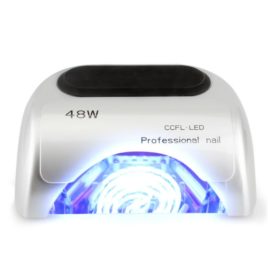 Гибридная CCFL+LED лампа 48W Professional Nail Серая Salontool.ru