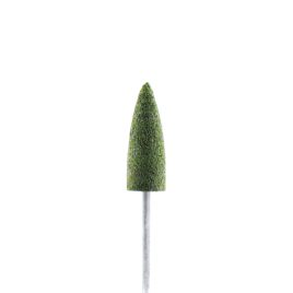 Фреза-полировщик Силикон-карбидный, средний, зеленый, конус заостренный 4мм