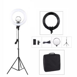 Лампа кольцевая Ring Light R-40B AC 14' 40W с сумкой и штативом Salontool.ru