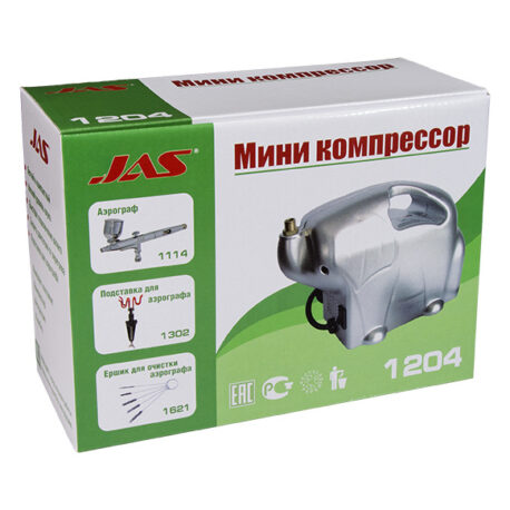 Jas Мини компрессор Слоник 1204 на Salontool.ru 1