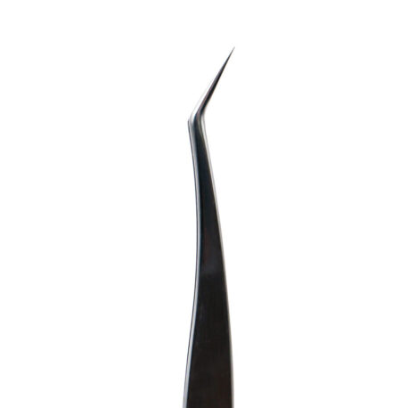 Пинцет Silver Star AT-868 для наращивания изогнутый на salontool.ru 3