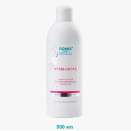 domix крем скраб с лимоном ланолином и серебром31