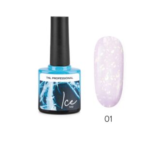 TNL, Ice Top - закрепитель для гель-лака с прозрачной жемчужной слюдой №01, 10 млt_4