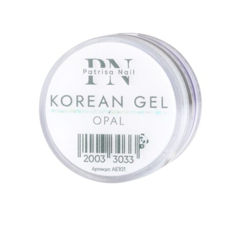 KOREAN GEL Opal Patrisa Nail гель для дизайна с глиттером, 5гр 1_1