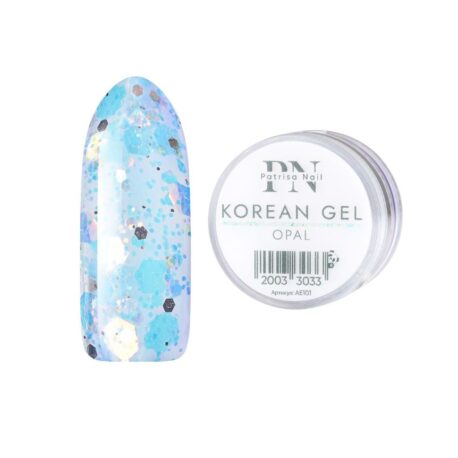 KOREAN GEL Opal Patrisa Nail гель для дизайна с глиттером, 5гр _1