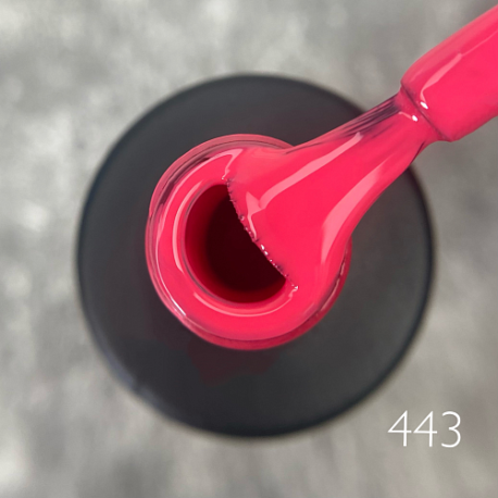 Гель-лак Авангард для ногтей №443 Patrisa Nail розовый коралл, 8мл1