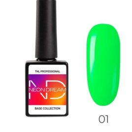 Цветная база TNL Neon dream base №01 яблочный мармелад, 10мл2