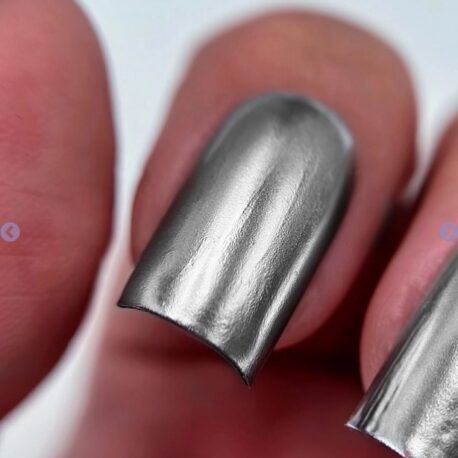 Patrisa Nail, Гель краска для ногтей Liquid Steel серебро с зеркальным эффектом 5 гр7