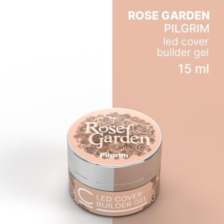 Cosmolac, Гель для наращивания Led Cover Rose Garden Pilgrim, 15мл