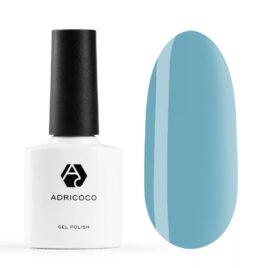 Цветной гель-лак ADRICOCO №196 чистый голубой (8 мл.)2